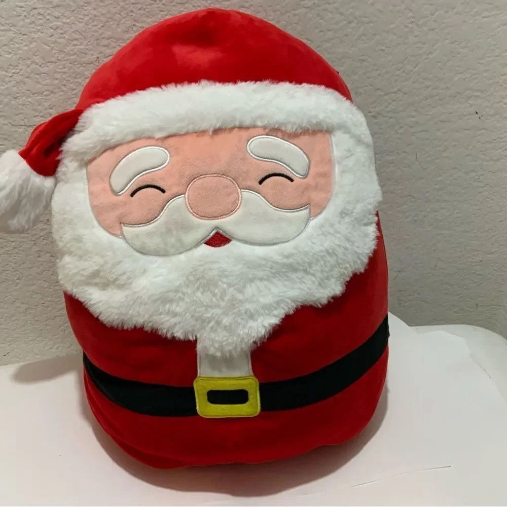 Squishmallow 16” Santa Claus St Nick Christmas Stuffed Plush Kellytoy 2021 NWT